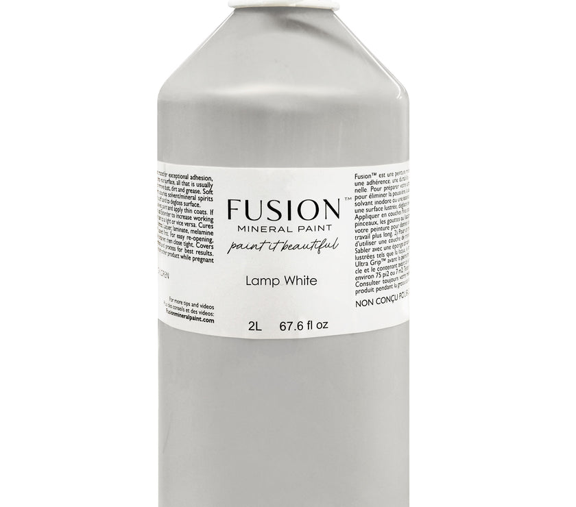 Fusion Mineral Paint Lamp White