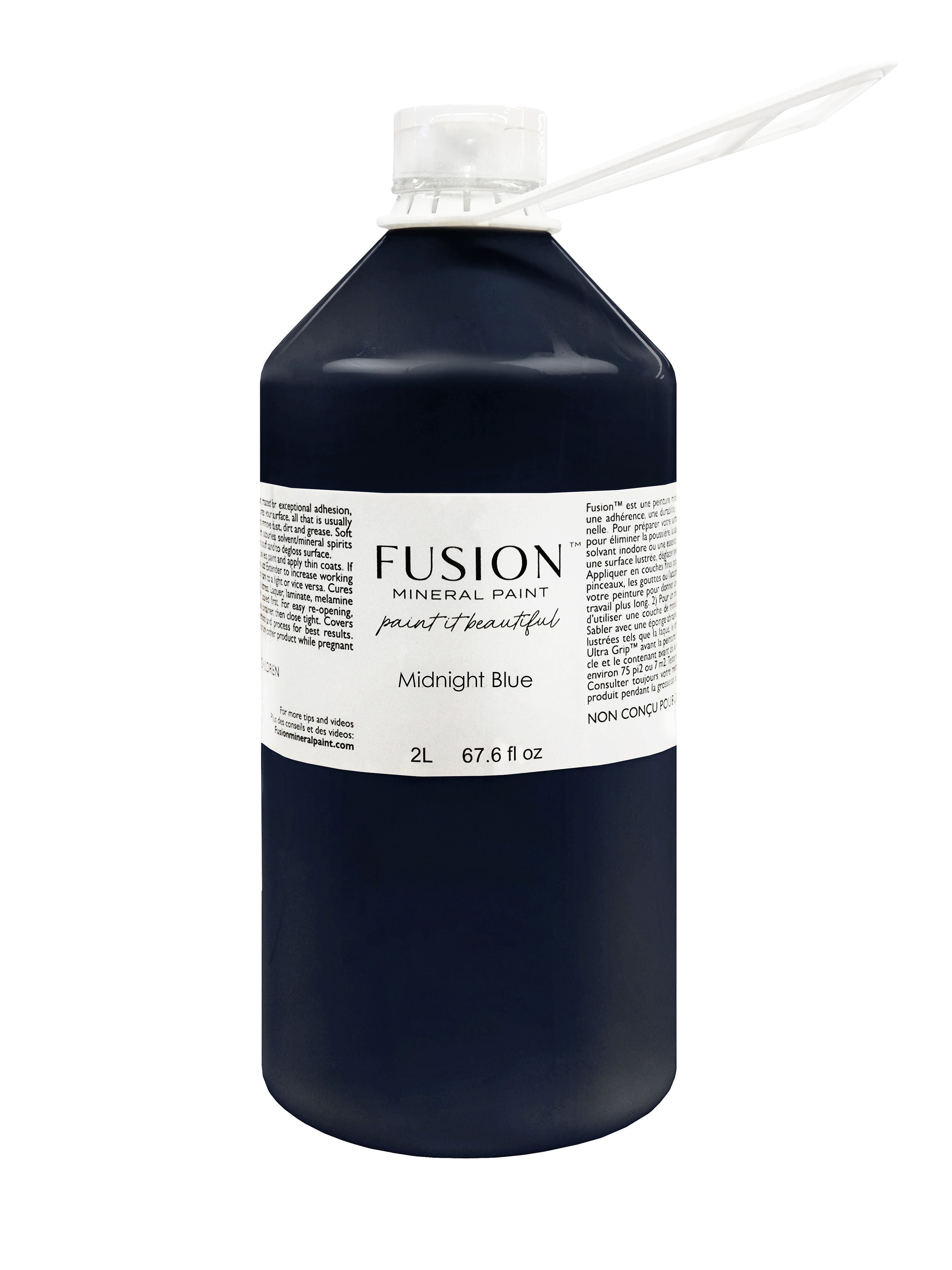 Fusion Mineral Paint Midnight Blue Homestead House Furniture Paint art-noise.myshopify.com fusion-mineral-paint-midnight-blue-500ml