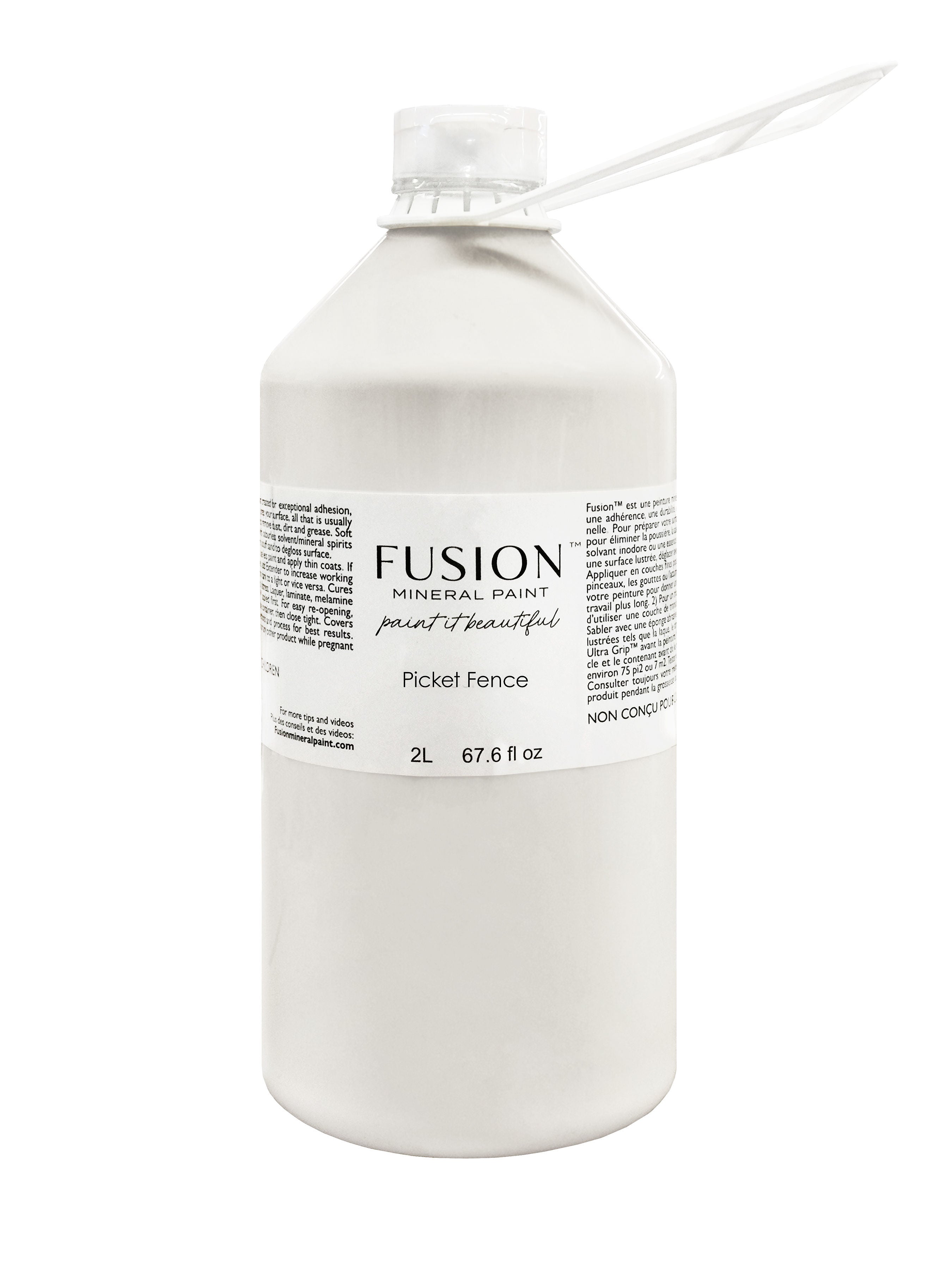 Fusion Mineral Paint Picket Fence