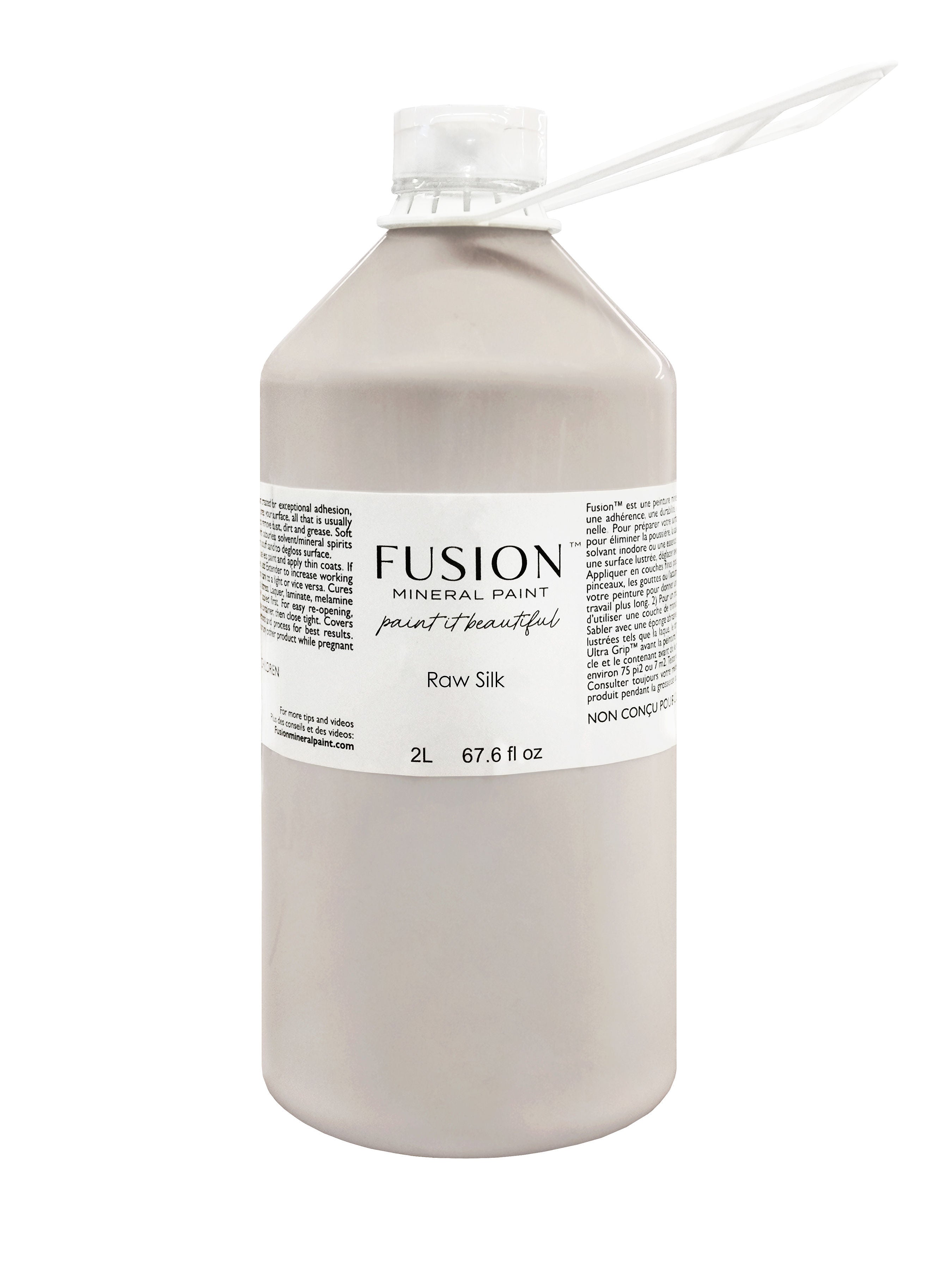 Fusion Mineral Paint Raw Silk Homestead House Furniture Paint art-noise.myshopify.com fusion-mineral-paint-raw-silk-500ml