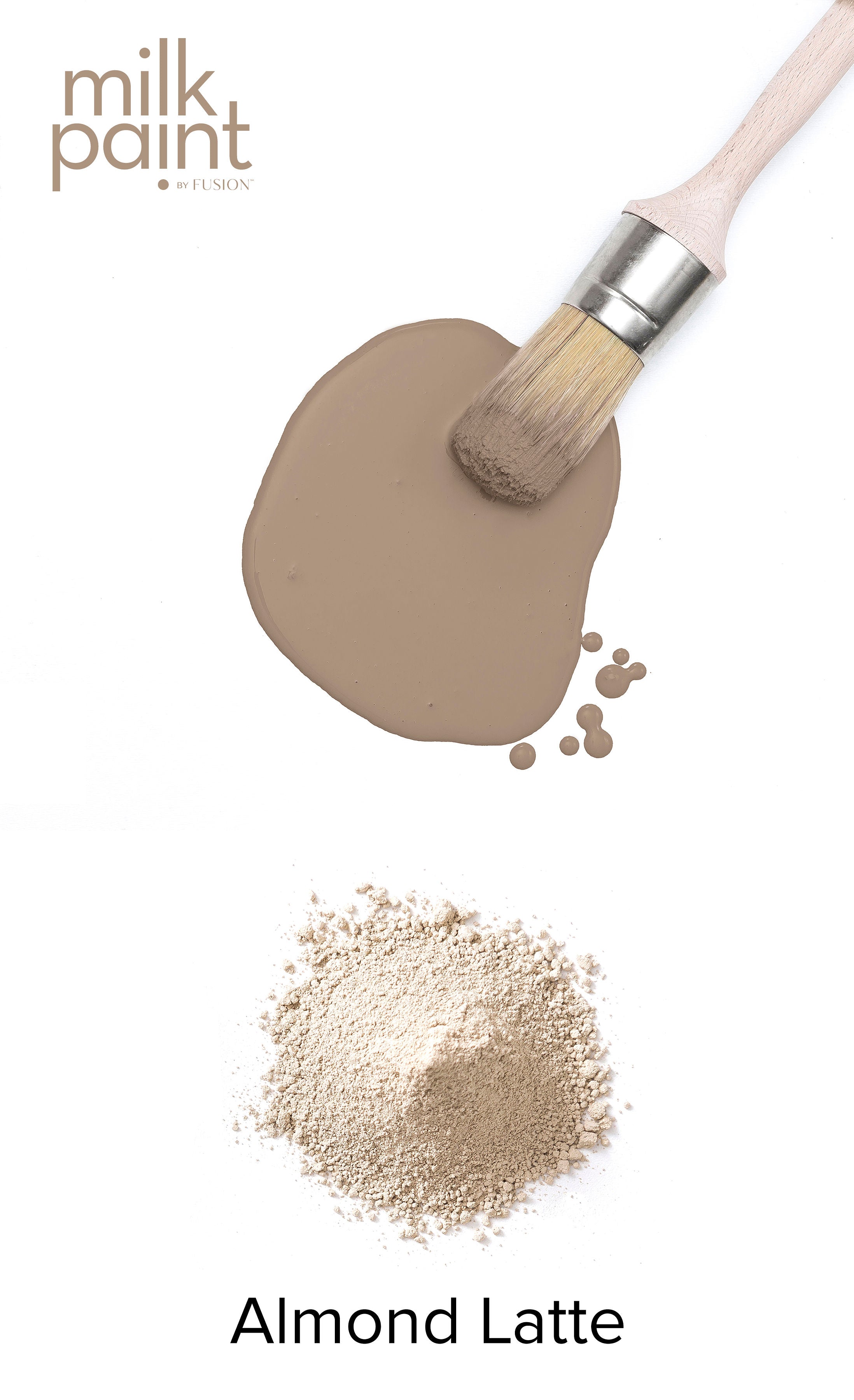 Fusion Milk Paint Almond Latte Homestead House Furniture Paint art-noise.myshopify.com fusion-milk-paint-almond-latte