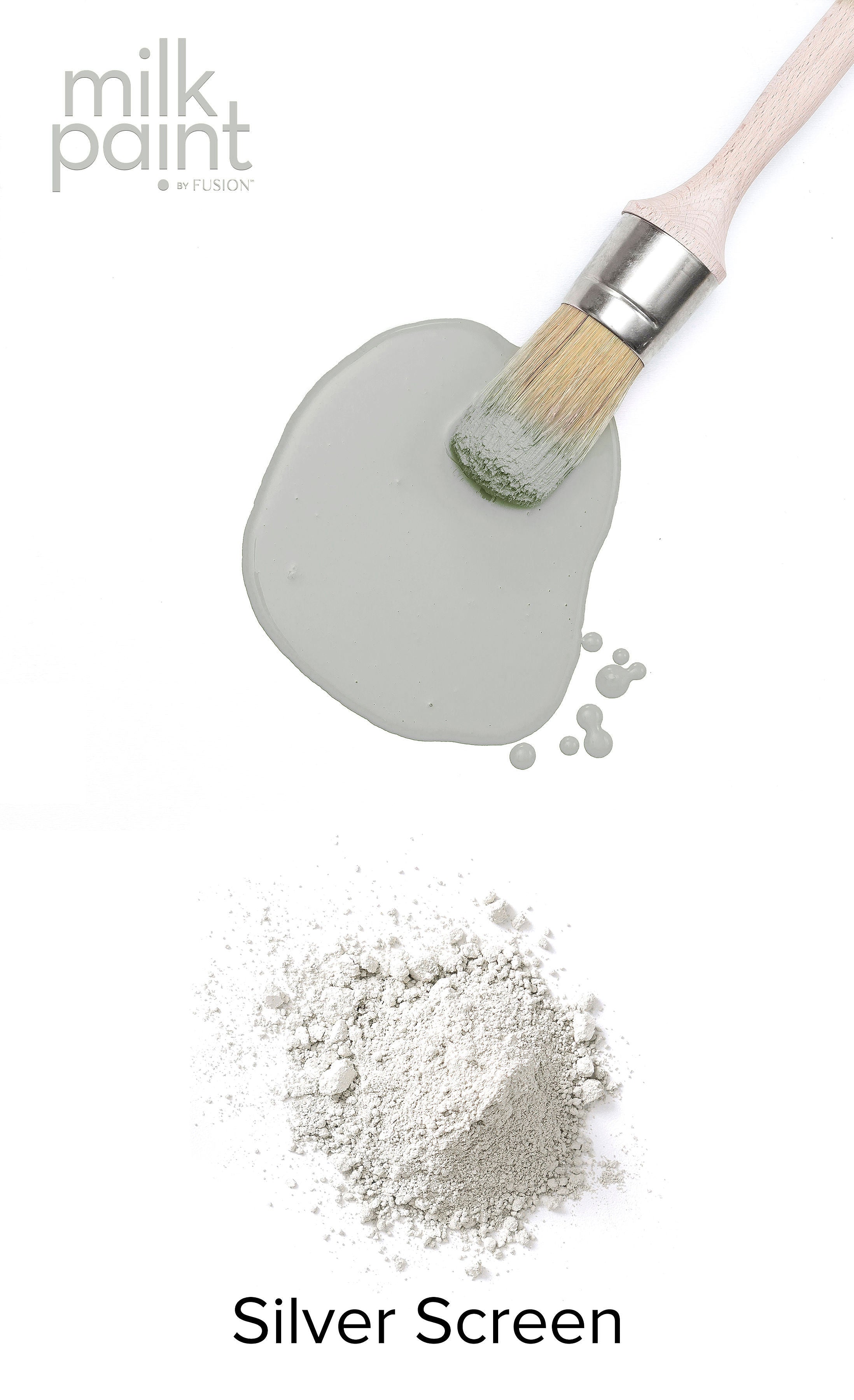 Fusion Milk Paint Silver Screen Homestead House Furniture Paint art-noise.myshopify.com fusion-milk-paint-silver-screen