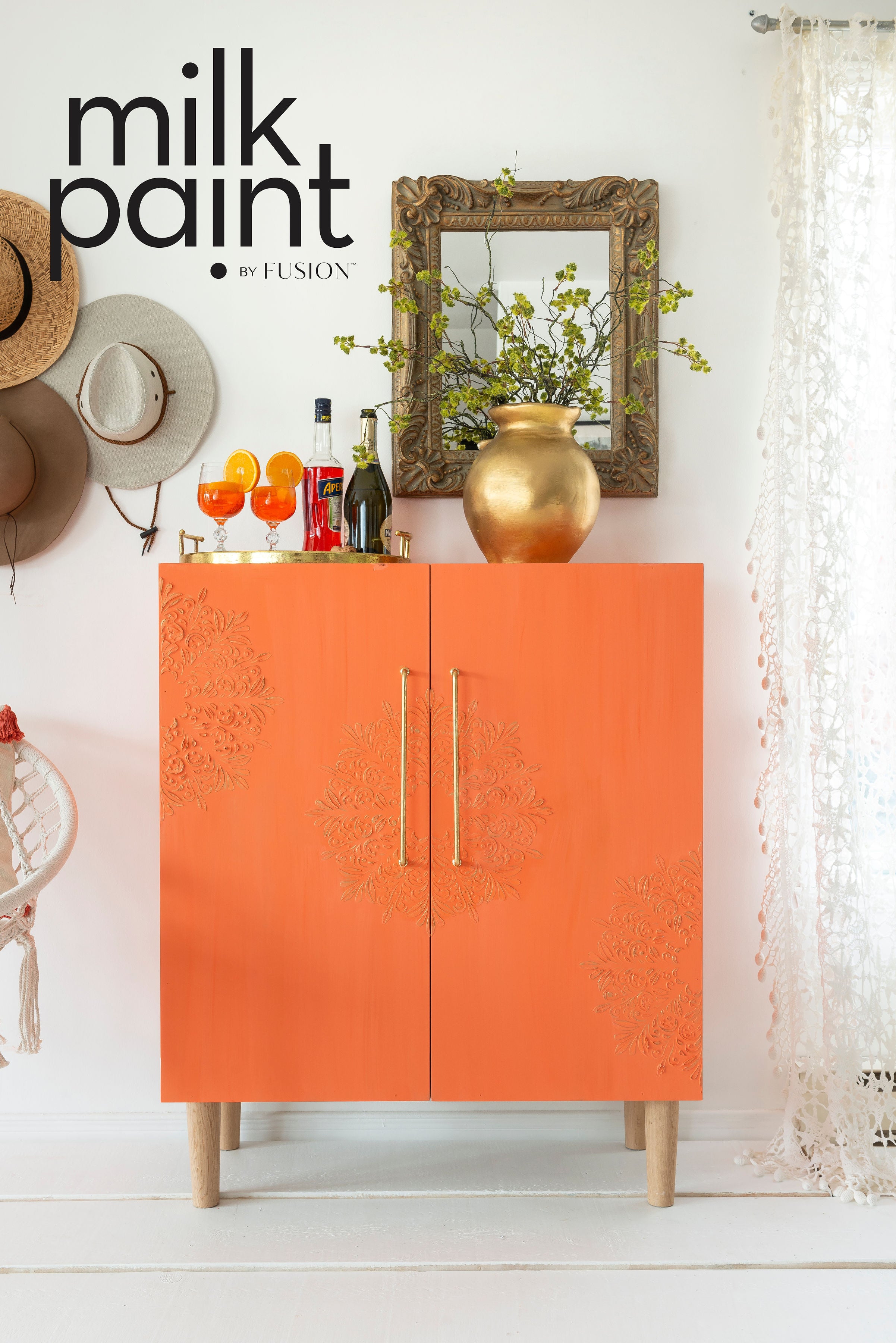 Fusion Milk Paint Aperol Spritz Homestead House Furniture Paint art-noise.myshopify.com fusion-milk-paint-aperol-spritz