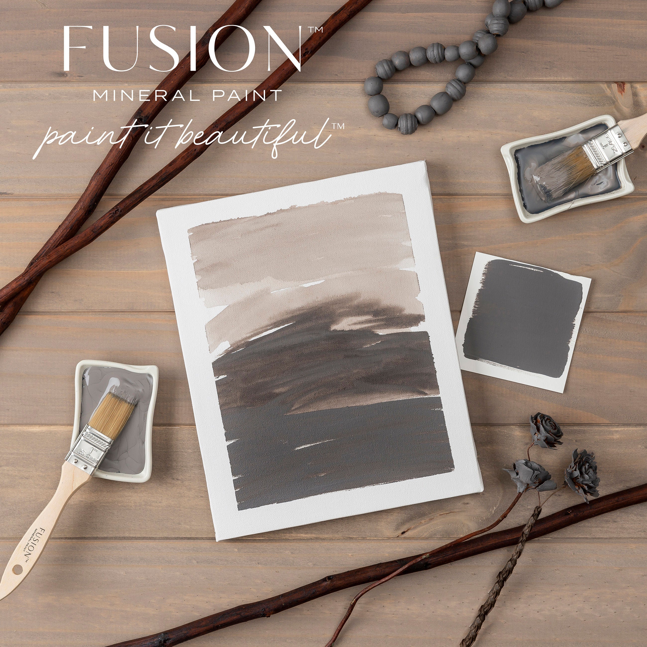 Fusion Mineral Paint Hazelwood