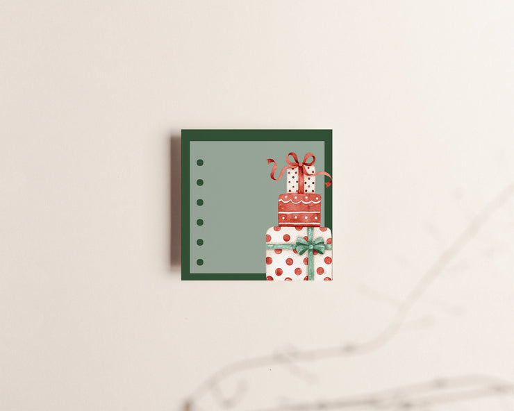 Holiday Gifts Sticky Notes