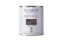 Fusion Mineral Paint Gel Stain & Topcoat - Black 946mL