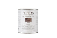 Fusion Mineral Paint Gel Stain & Topcoat - Black 946mL