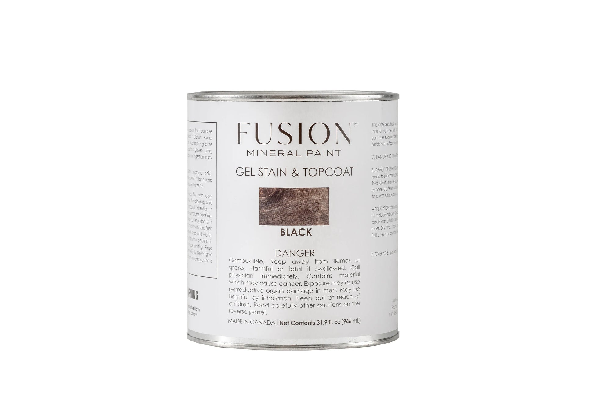 Fusion Mineral Paint Gel Stain & Topcoat - Black 946mL Homestead House Furniture Paint art-noise.myshopify.com fusion-mineral-paint-gel-stain-topcoat-black-946ml Fusion Mineral Paint Gel Stain & Topcoat - Black 946mL Homestead House Furniture Paint art-noise.myshopify.com fusion-mineral-paint-gel-stain-topcoat-black-946ml