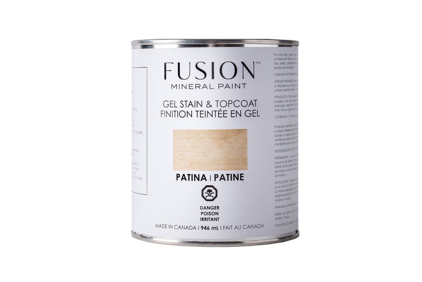 Fusion Mineral Paint Gel Stain & Topcoat  - Patina 946mL