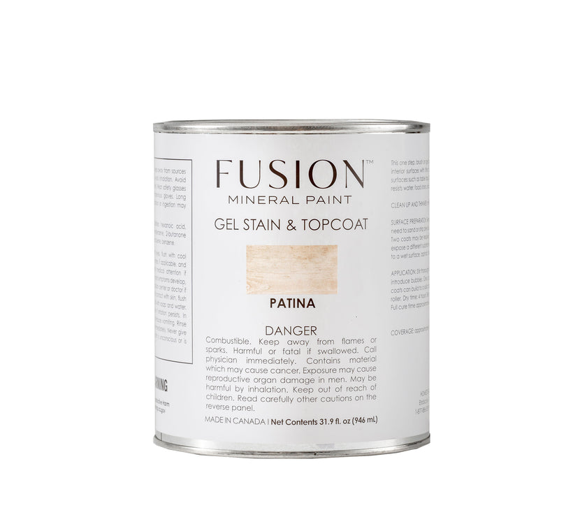 Fusion Mineral Paint Gel Stain & Topcoat  - Patina 946mL