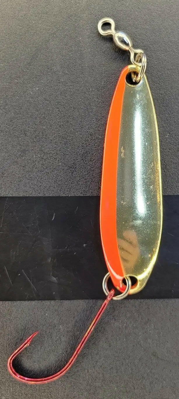 🍁Gibbs Croc Brass Fire Stripe Spoon 1/2oz Stony Tackle Shack product_type art-noise.myshopify.com gibbs-croc-brass-fire-stripe-spoon-1-2oz-3
