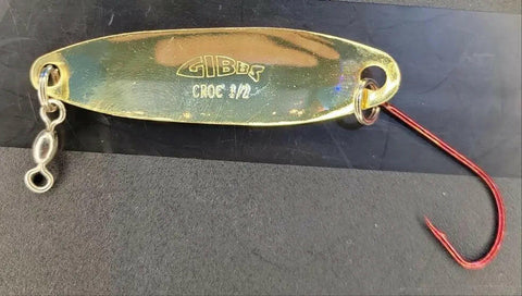 🍁Gibbs Croc Brass Fire Stripe Spoon 1/2oz Stony Tackle Shack product_type art-noise.myshopify.com gibbs-croc-brass-fire-stripe-spoon-1-2oz-3
