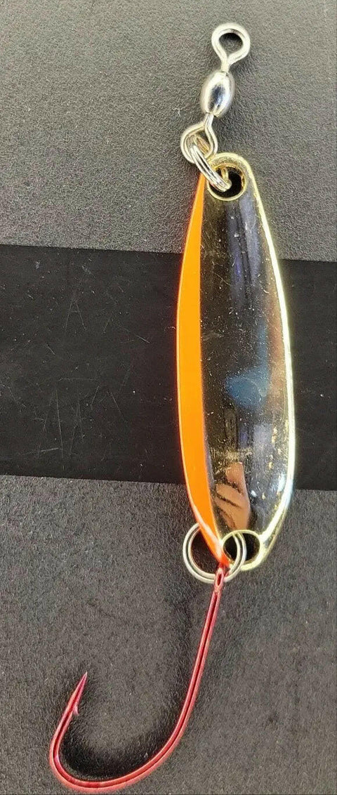 🍁Gibbs Croc Brass Fire Stripe Spoon 1/4oz Stony Tackle Shack product_type art-noise.myshopify.com gibbs-croc-brass-fire-stripe-spoon-1-4oz-2