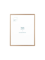 Gold Metal Frame, 11x14 in | 28x36 cm
