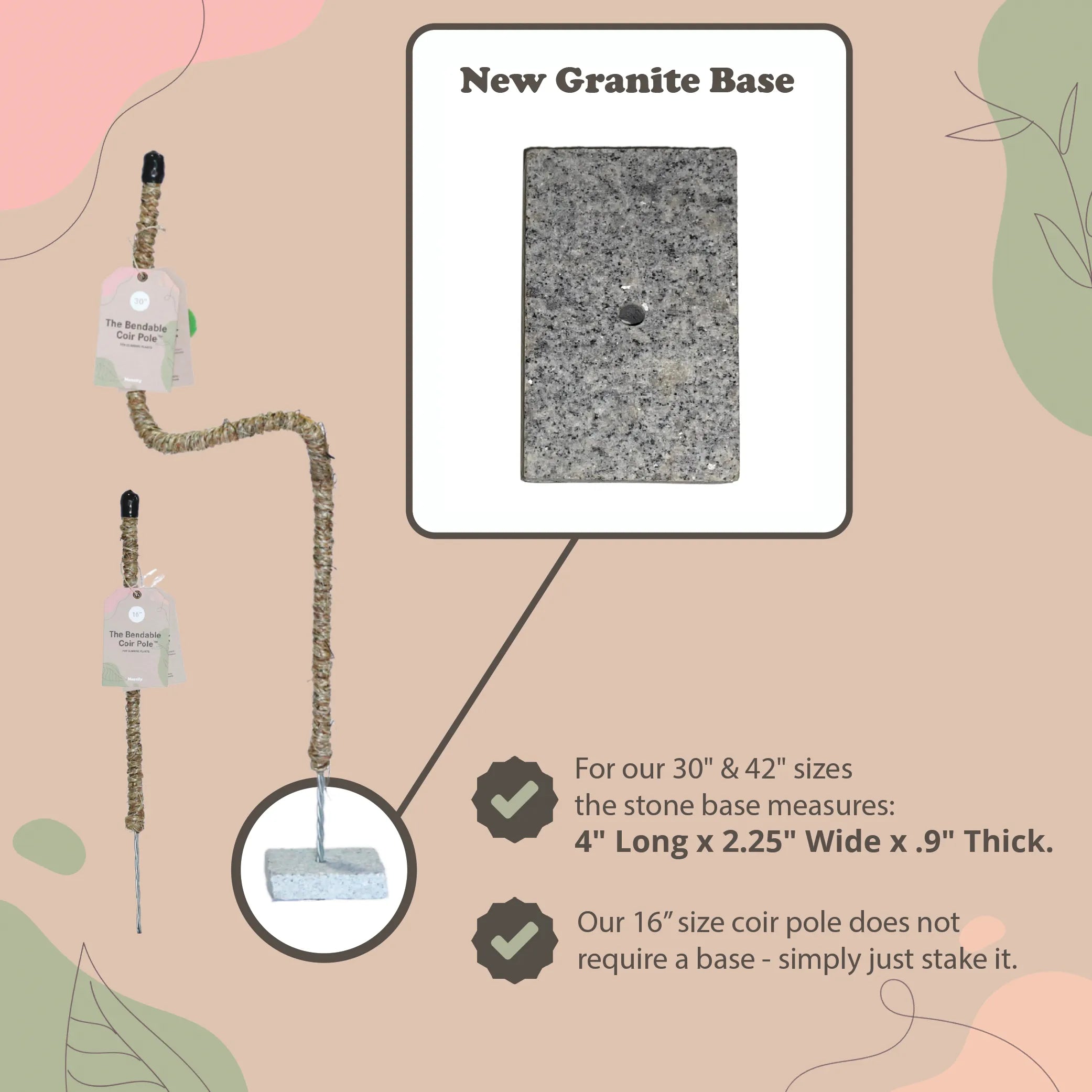 The Original Bendable Coir Pole™ - Best Seller (Tape Included) Mossify Accessories art-noise.myshopify.com the-original-bendable-coir-pole-best-seller-tape-included-1 The Original Bendable Coir Pole™ - Best Seller (Tape Included) Mossify Accessories art-noise.myshopify.com the-original-bendable-coir-pole-best-seller-tape-included-1