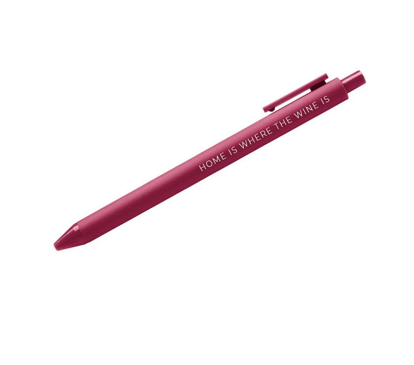 Home is where the wine is Pen