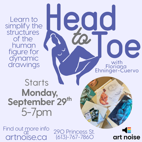 Head to Toe with Floriana Ehninger-Cuervo Art Noise Class art-noise.myshopify.com head-to-toe-with-floriana-ehninger-cuervo