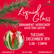 Liquid Glass Ornament Workshop