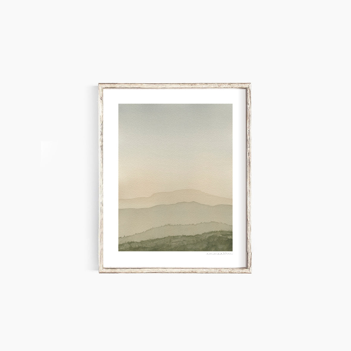 Horizon Haze Emma Allen Design Studio Print art-noise.myshopify.com horizon-haze