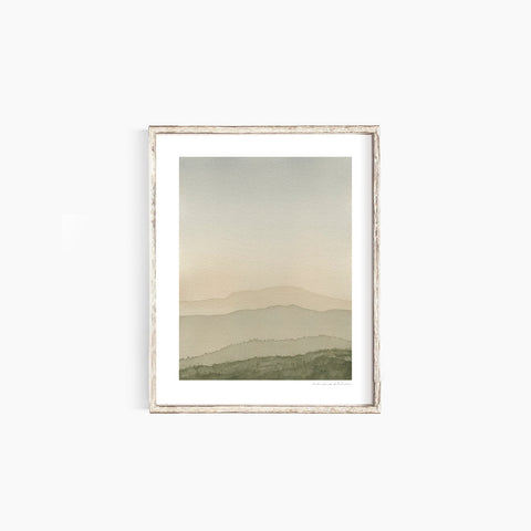 Horizon Haze Emma Allen Design Studio Print art-noise.myshopify.com horizon-haze