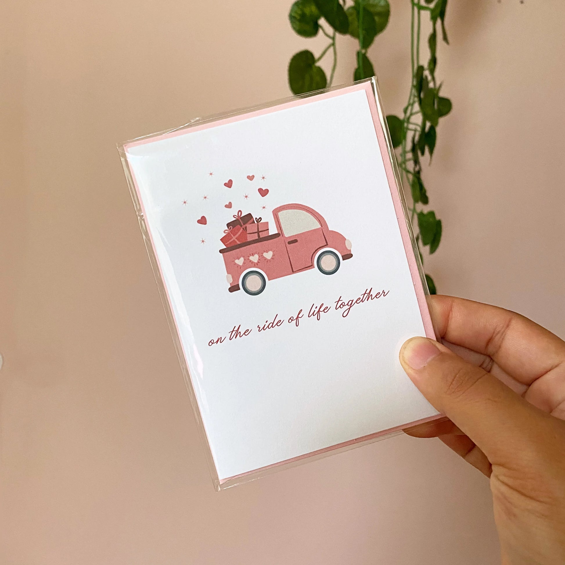 On the Ride of Life Together Mini Greeting Card Cheeky Peach Designs Cards art-noise.myshopify.com on-the-ride-of-life-together-mini-greeting-card