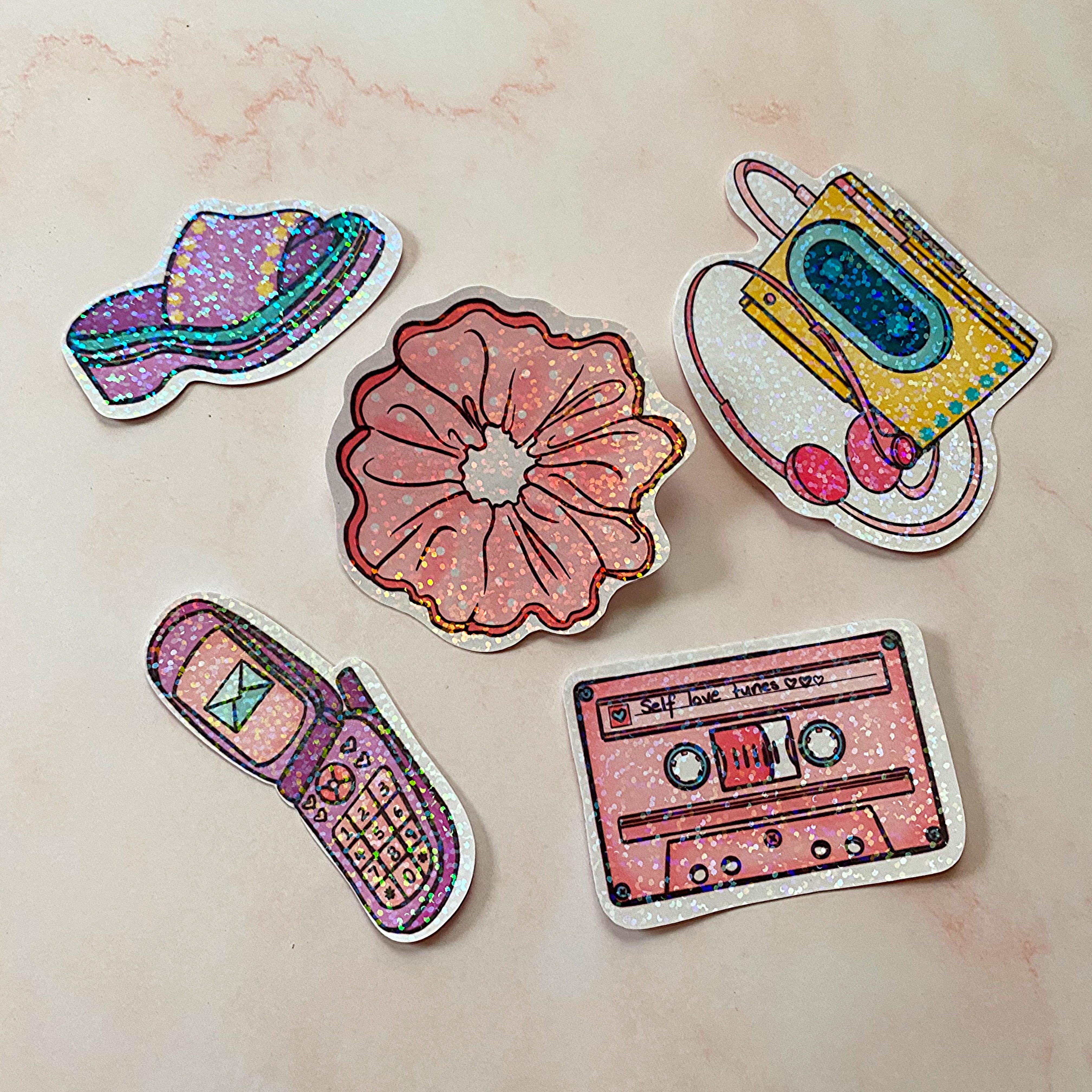 Self Love Tunes 90’s Cassette Sticker