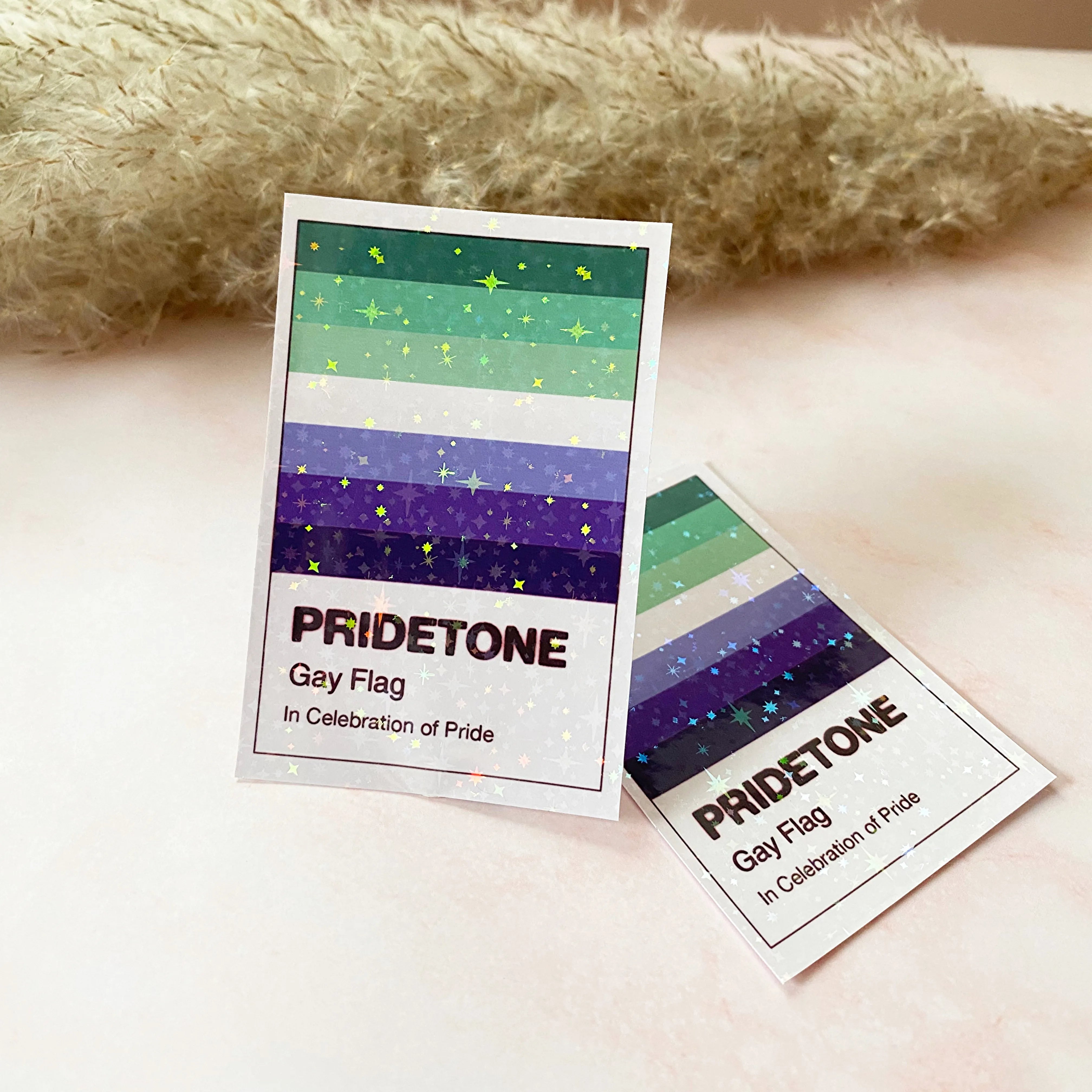  Pridetone Gay Flag | Pride Sticker Cheeky Peach Designs Sticker art-noise.myshopify.com pridetone-gay-flag-pride-sticker