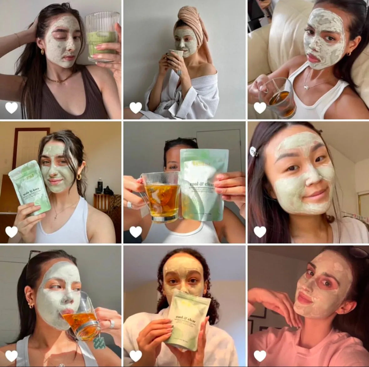  Cool & Clear Matcha Face Mask Tease - Tea Inspired Wellness & Beauty blended green tea art-noise.myshopify.com cool-clear-matcha-face-mask