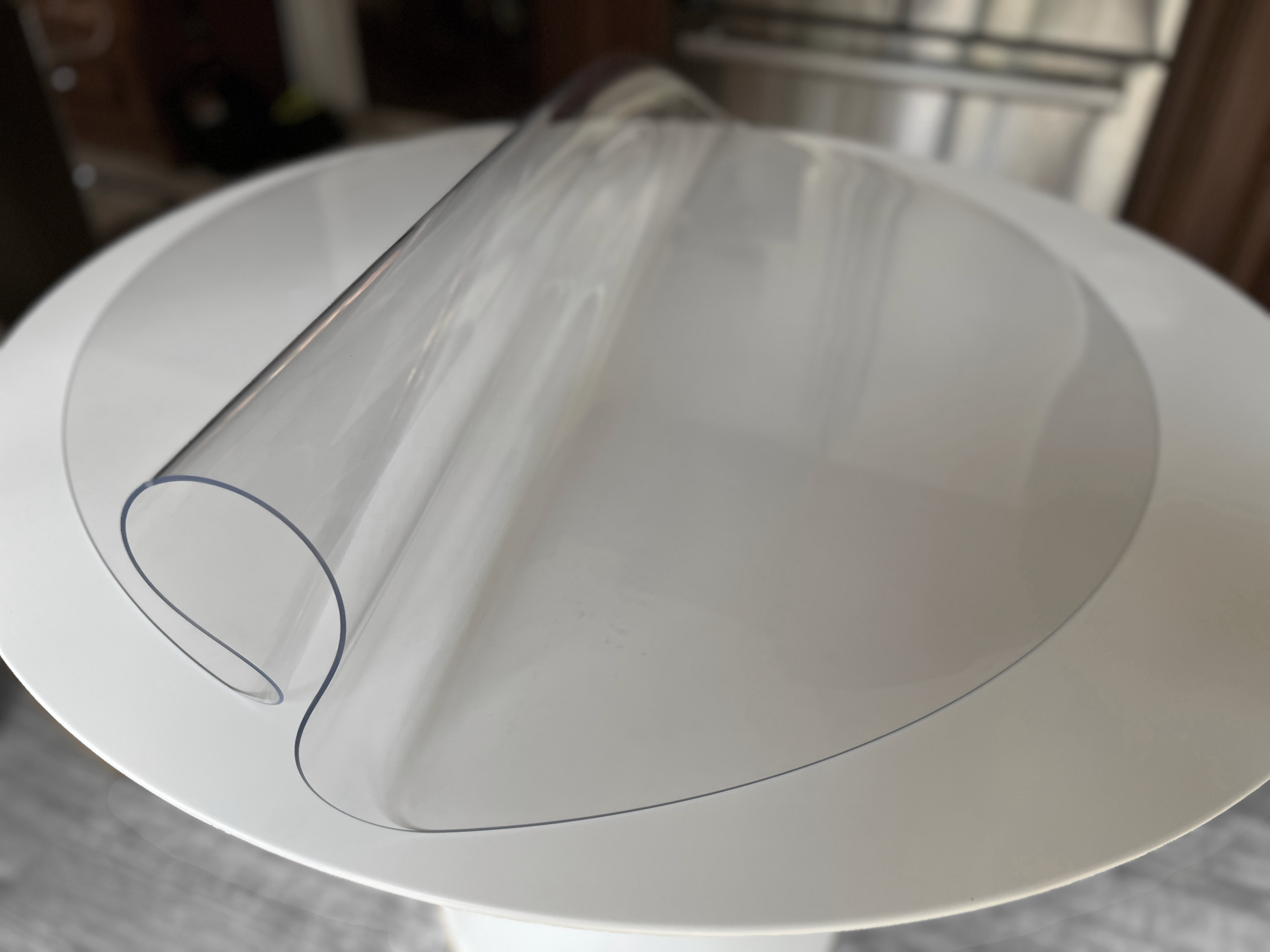 Byson PVC Table Covers / Sheets - Round, 1.5mm Thick