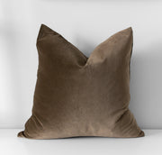 Olive | Velvet Pillow Cover