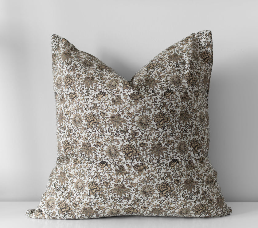 Odessa | Vintage Floral Pillow Cover