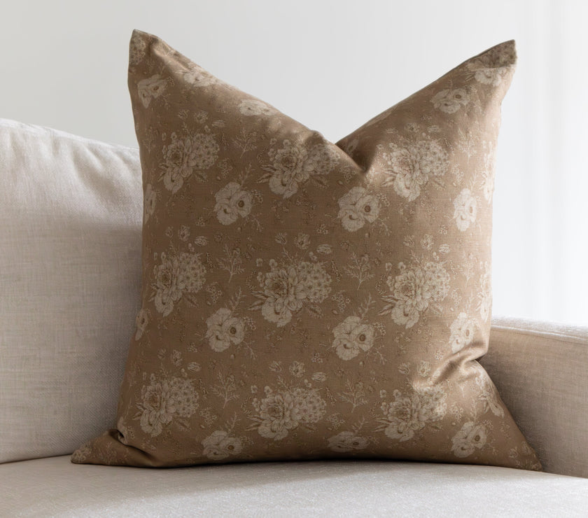 Eliora | Vintage Style Floral Pillow Cover