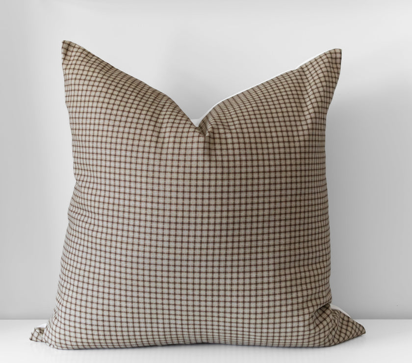 Elliott | Plaid Throw Pillow Cover