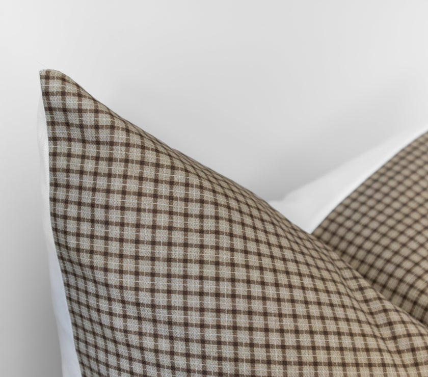 Elliott | Plaid Throw Pillow Cover