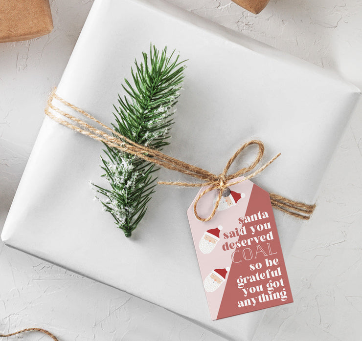 Santa said Gift Tags