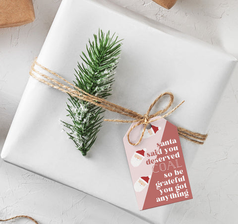 Santa said Gift Tags Creativien product_type art-noise.myshopify.com santa-said-gift-tags