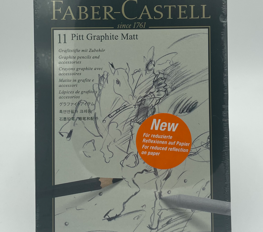 Faber-Castell PITT GRAPHITE MATT TIN OF 11