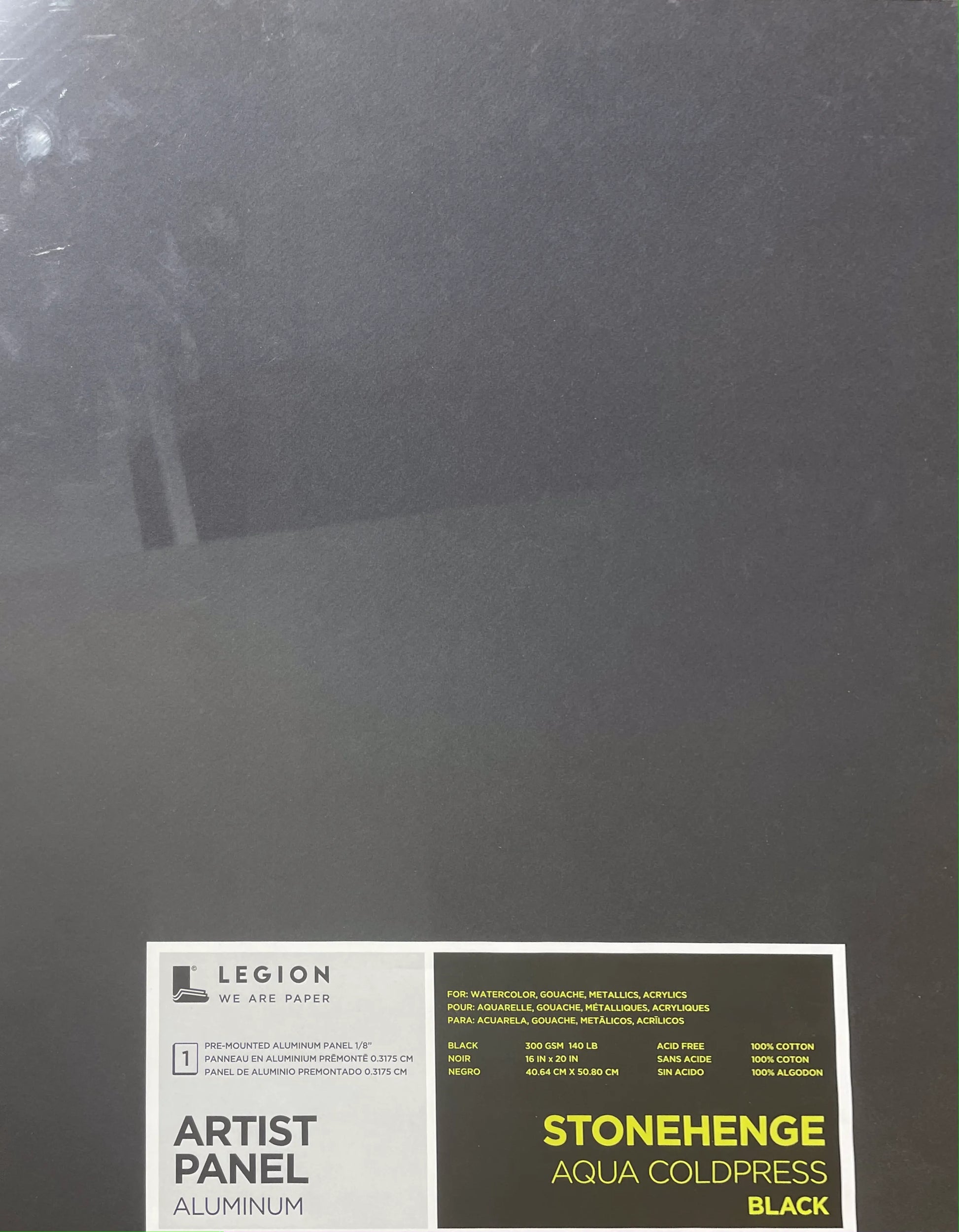 Legion Paper Aluminum Panel - Stonehenge Aqua Coldpress Black 16x20" - Art Noise Legion Paper Aluminum Panel - Stonehenge Aqua Coldpress Black 16x20" Legion Paper Panel art-noise.myshopify.com legion-paper-aluminum-panel-stonehenge-aqua-coldpress-black-16x20 Legion Paper Aluminum Panel - Stonehenge Aqua Coldpress Black 16x20" Legion Paper Panel art-noise.myshopify.com legion-paper-aluminum-panel-stonehenge-aqua-coldpress-black-16x20