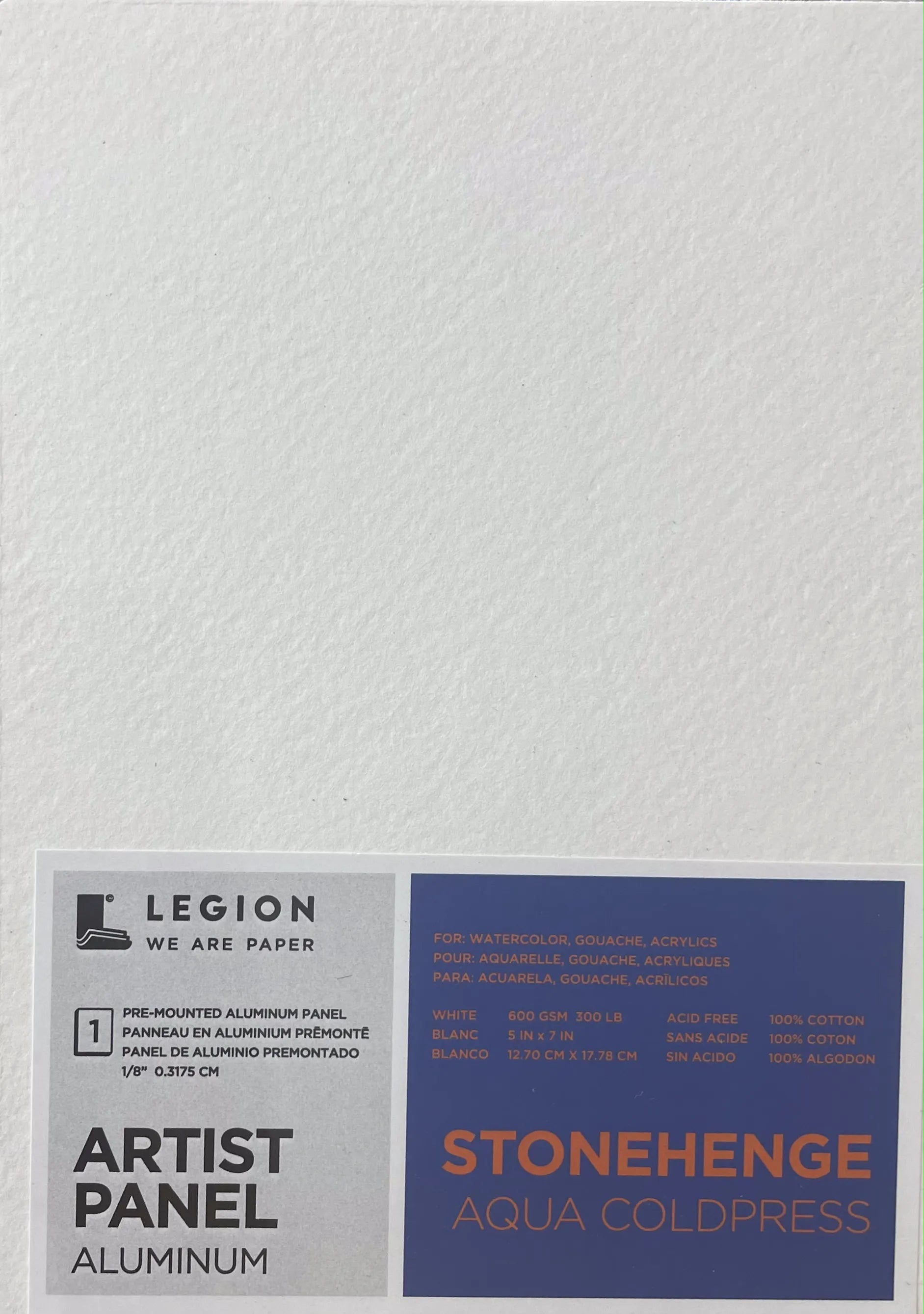 Legion Paper Aluminum Panel - Stonehenge Aqua Coldpress White 5x7" - Art Noise Legion Paper Aluminum Panel - Stonehenge Aqua Coldpress White 5x7" Legion Paper Panel art-noise.myshopify.com legion-paper-aluminum-panel-stonehenge-aqua-coldpress-white-5x7 Legion Paper Aluminum Panel - Stonehenge Aqua Coldpress White 5x7" Legion Paper Panel art-noise.myshopify.com legion-paper-aluminum-panel-stonehenge-aqua-coldpress-white-5x7