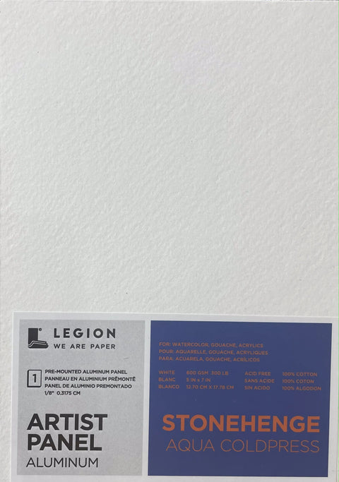 Legion Paper Aluminum Panel - Stonehenge Aqua Coldpress White 5x7" - Art Noise Legion Paper Aluminum Panel - Stonehenge Aqua Coldpress White 5x7" Legion Paper Panel art-noise.myshopify.com legion-paper-aluminum-panel-stonehenge-aqua-coldpress-white-5x7 Legion Paper Aluminum Panel - Stonehenge Aqua Coldpress White 5x7" Legion Paper Panel art-noise.myshopify.com legion-paper-aluminum-panel-stonehenge-aqua-coldpress-white-5x7
