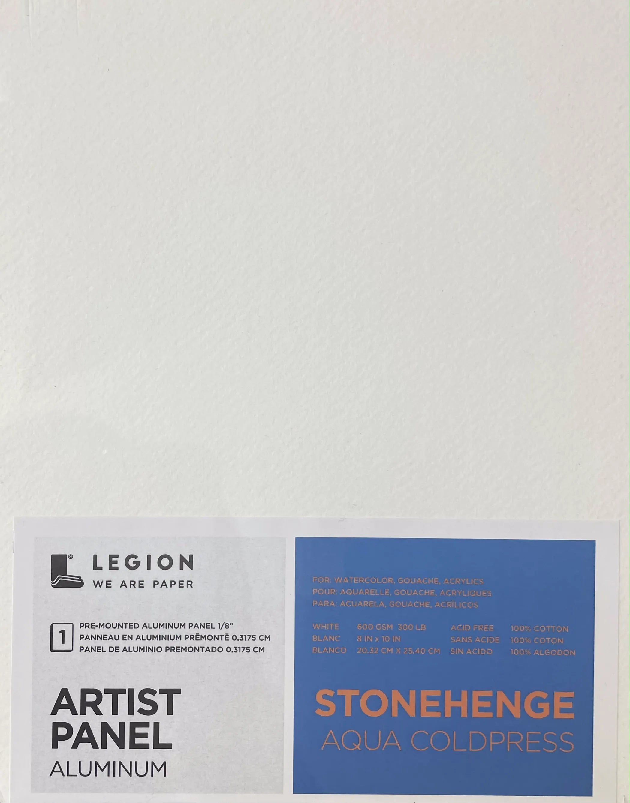 Legion Paper Aluminum Panel - Stonehenge Aqua Coldpress White 8x10" - Art Noise Legion Paper Aluminum Panel - Stonehenge Aqua Coldpress White 8x10" Legion Paper Panel art-noise.myshopify.com legion-paper-aluminum-panel-stonehenge-aqua-coldpress-white-8x10 Legion Paper Aluminum Panel - Stonehenge Aqua Coldpress White 8x10" Legion Paper Panel art-noise.myshopify.com legion-paper-aluminum-panel-stonehenge-aqua-coldpress-white-8x10