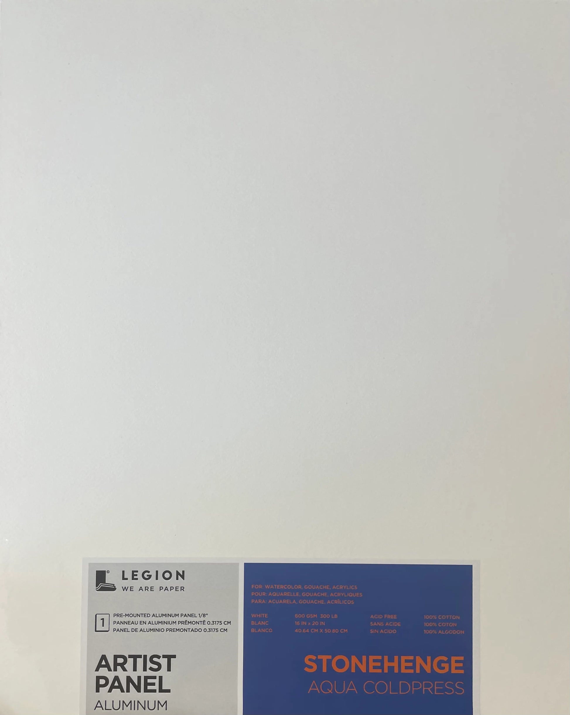 Legion Paper Aluminum Panel - Stonehenge Aqua Coldpress White 16x20" - Art Noise Legion Paper Aluminum Panel - Stonehenge Aqua Coldpress White 16x20" Legion Paper Panel art-noise.myshopify.com legion-paper-aluminum-panel-stonehenge-aqua-coldpress-white-16x20 Legion Paper Aluminum Panel - Stonehenge Aqua Coldpress White 16x20" Legion Paper Panel art-noise.myshopify.com legion-paper-aluminum-panel-stonehenge-aqua-coldpress-white-16x20