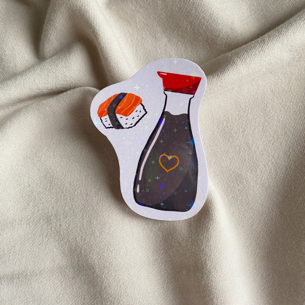 Soy Glad We're Friends Sticker