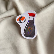 Soy Glad We're Friends Sticker