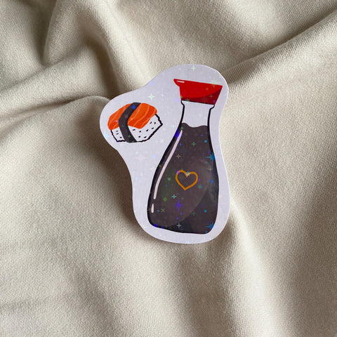 Soy Glad We're Friends Sticker