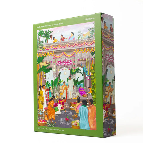South Indian Wedding | 1,000 pcs Good Fortune Puzzle Co jigsaw puzzle art-noise.myshopify.com south-indian-wedding-1-000-pcs South Indian Wedding | 1,000 pcs Good Fortune Puzzle Co jigsaw puzzle art-noise.myshopify.com south-indian-wedding-1-000-pcs