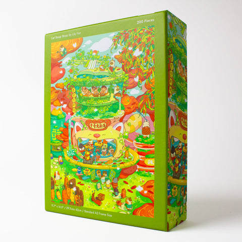 Cat Soup Shop | 200 pcs