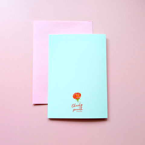 I am Endlessly Thankful for You | Mini Greeting Card
