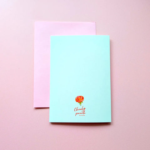  I am Endlessly Thankful for You | Mini Greeting Card Cheeky Peach Designs Cards art-noise.myshopify.com i-am-endlessly-thankful-for-you-mini-greeting-card