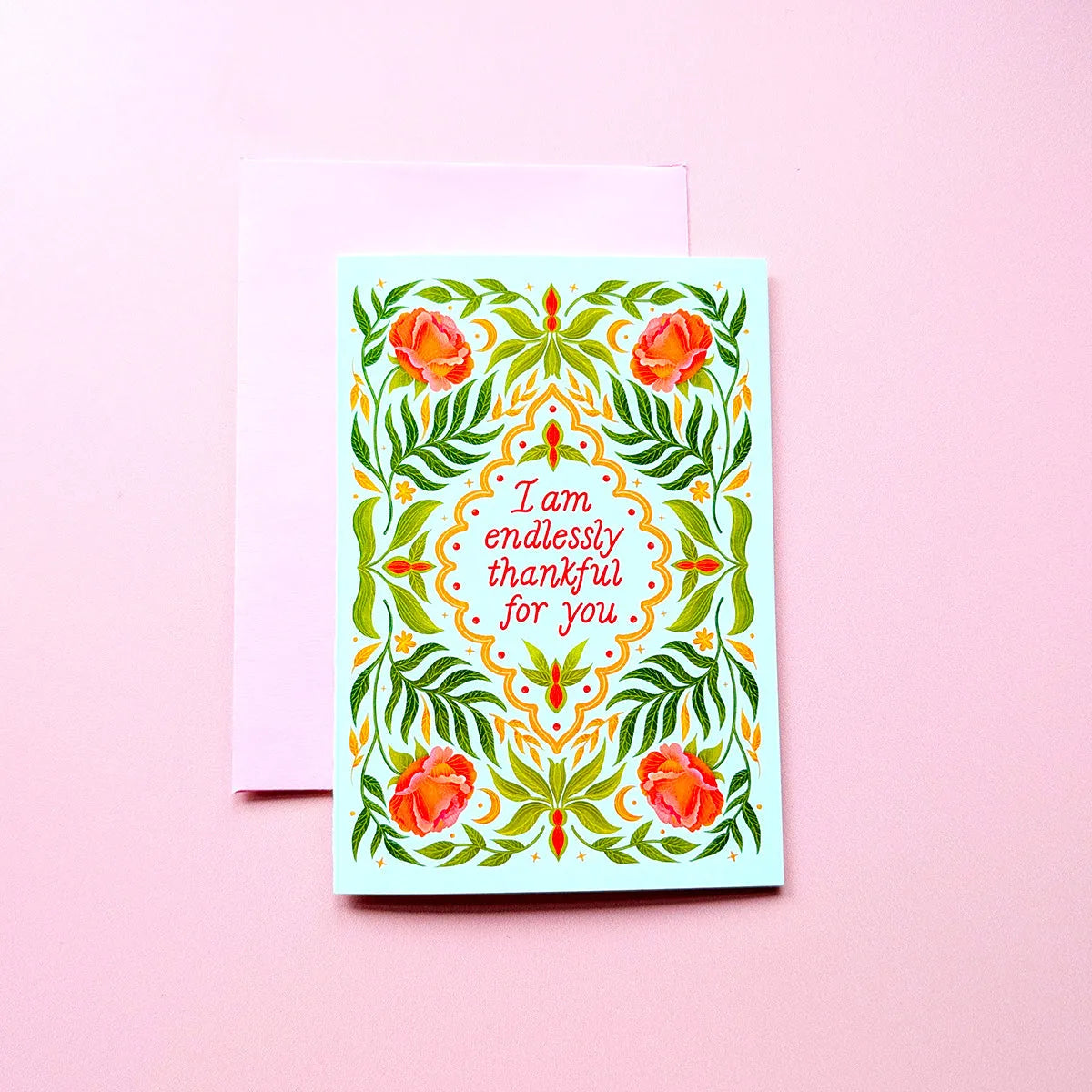  I am Endlessly Thankful for You | Mini Greeting Card Cheeky Peach Designs Cards art-noise.myshopify.com i-am-endlessly-thankful-for-you-mini-greeting-card